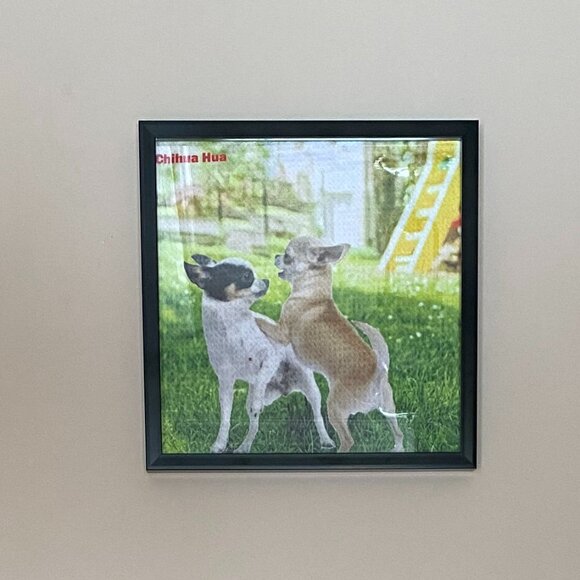 Amazing Fun Dog Decorations Art Poster (Unframed) (Chihuahua 12"x12" (30x30cm)) - Picture 7 of 7